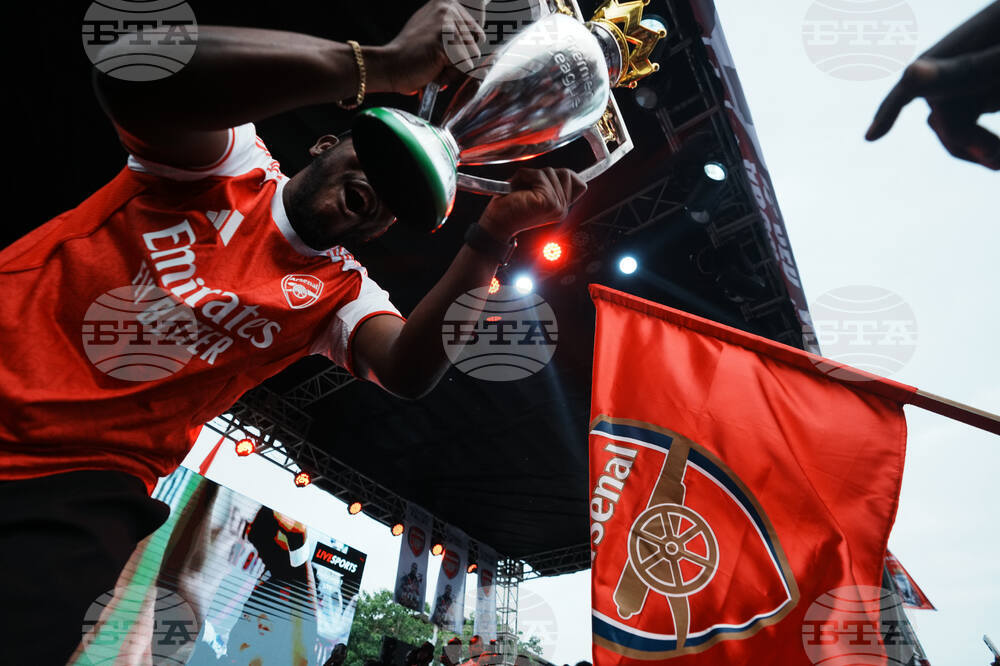 Nigeria Britain Premier League Arsenal Soccer