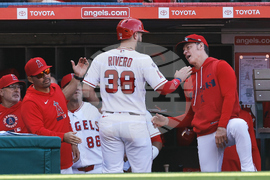 Rangers Angels Baseball