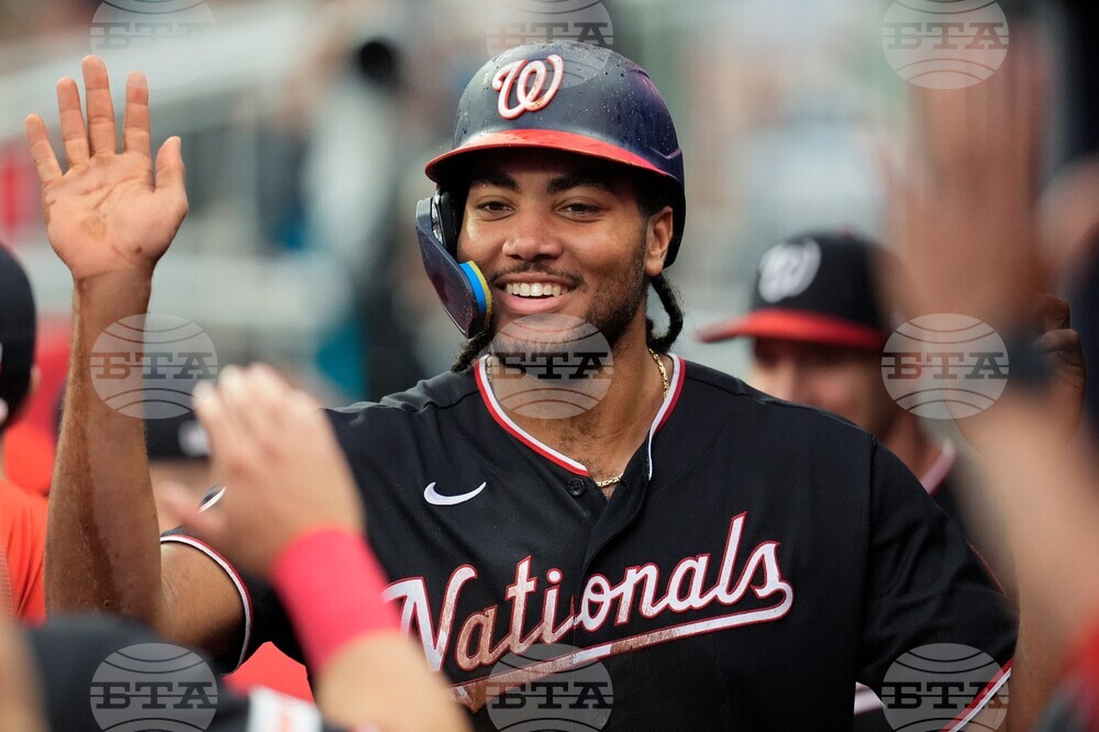 Nationals Braves Baseball