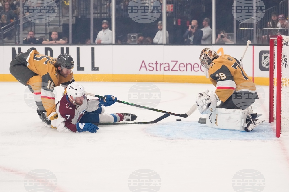 Avalanche Golden Knights Hockey