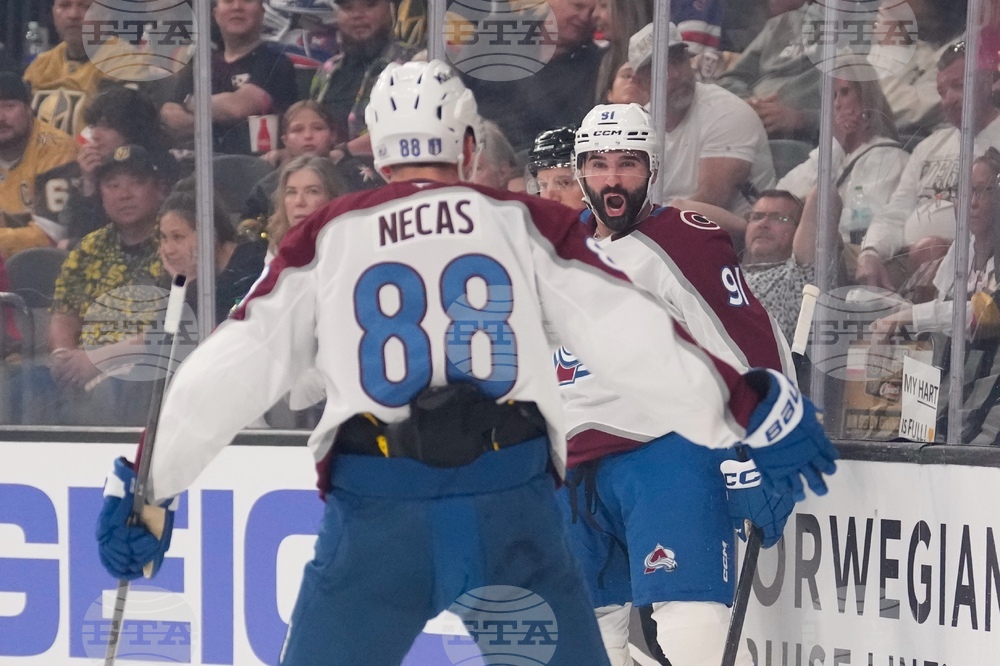 Avalanche Golden Knights Hockey