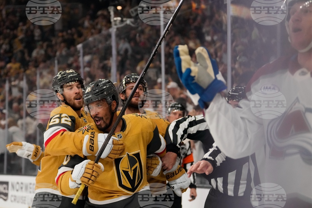 Avalanche Golden Knights Hockey