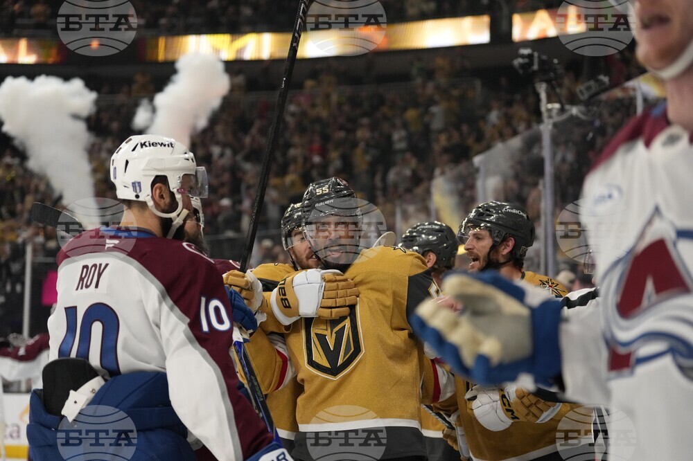 Avalanche Golden Knights Hockey