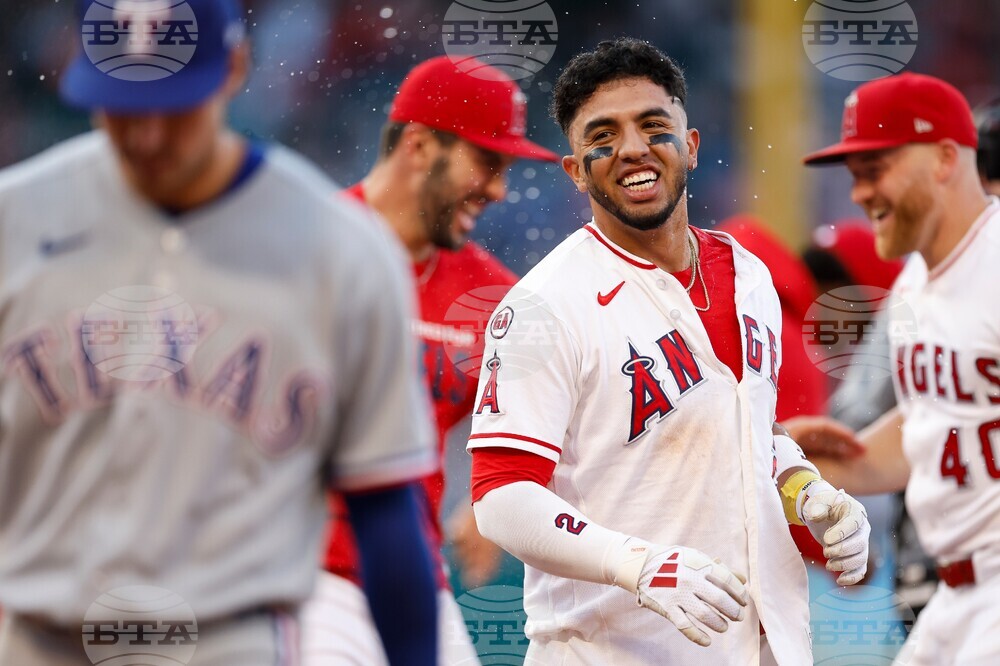 Rangers Angels Baseball