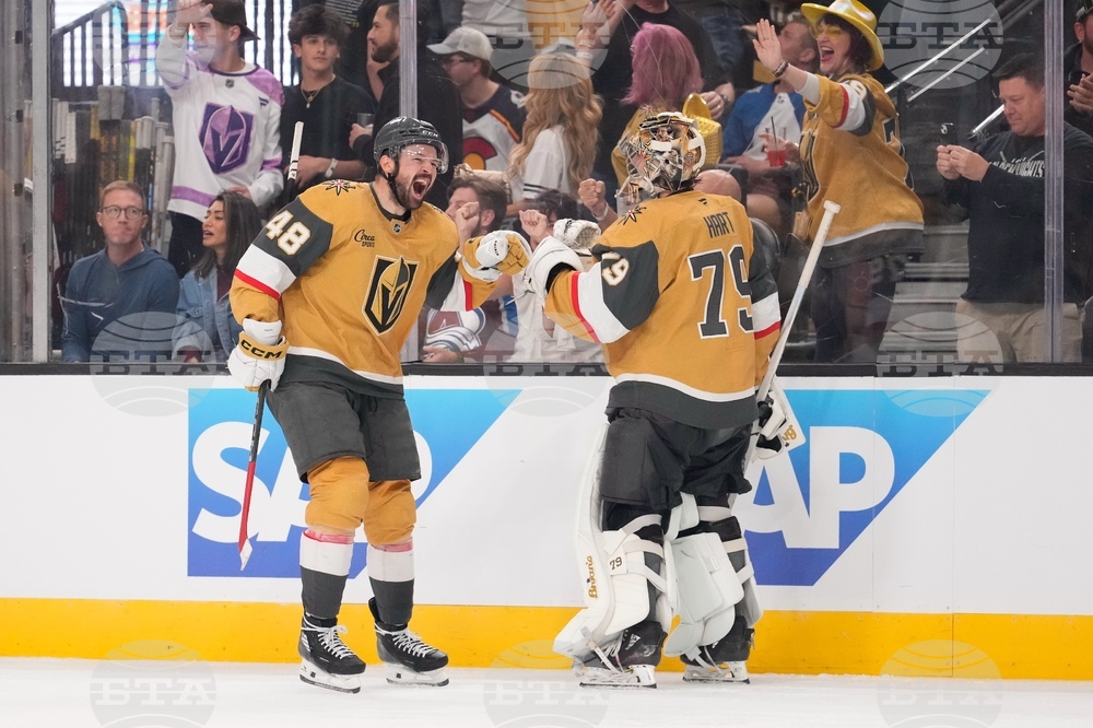 Avalanche Golden Knights Hockey