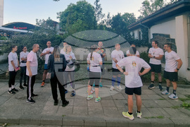 Шумен - щафетно бягане - „Панайот Волов - 150 години безсмъртие“