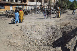 Pakistan Train Bombing