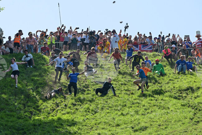 Britain Cheese Rolling