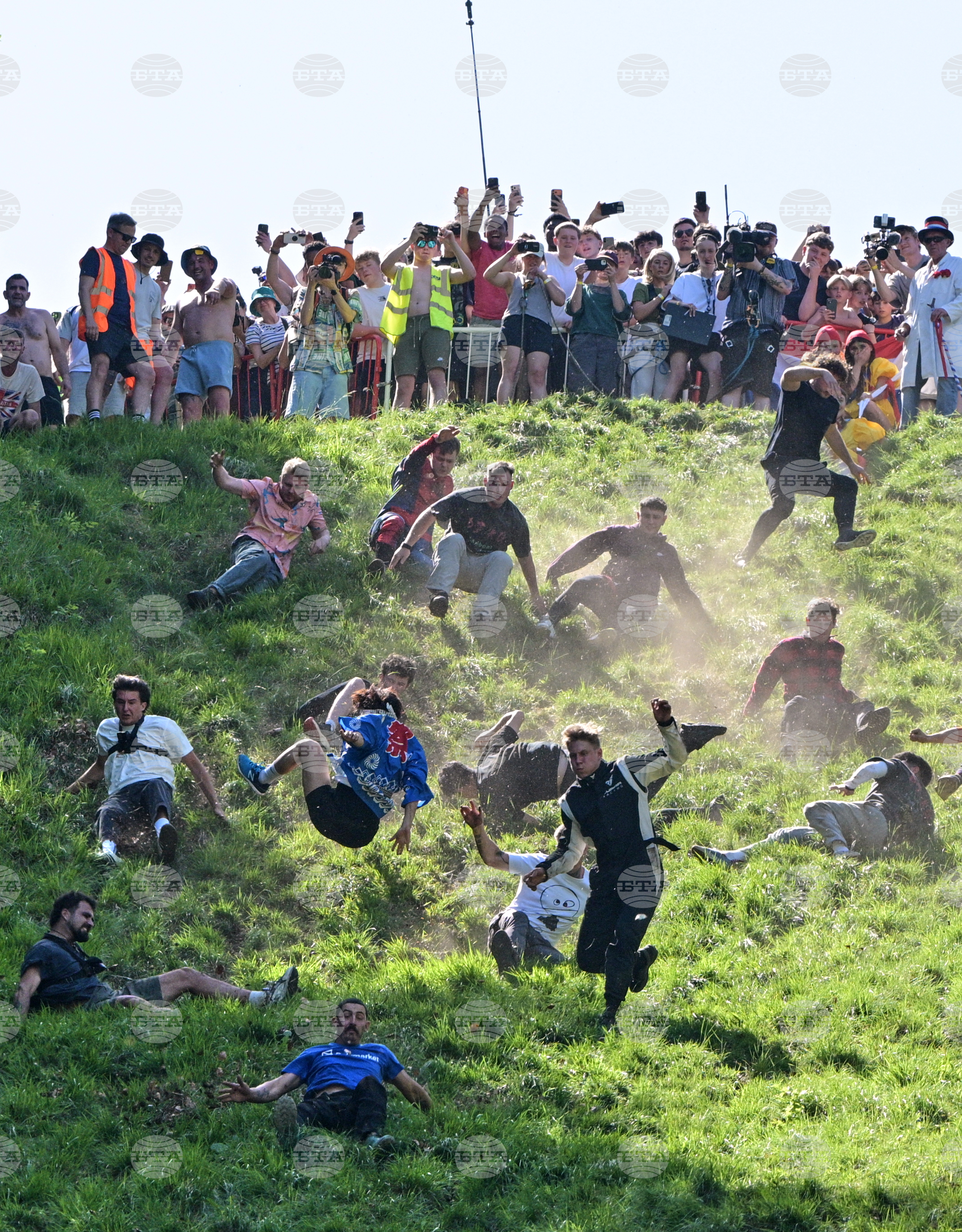 Britain Cheese Rolling