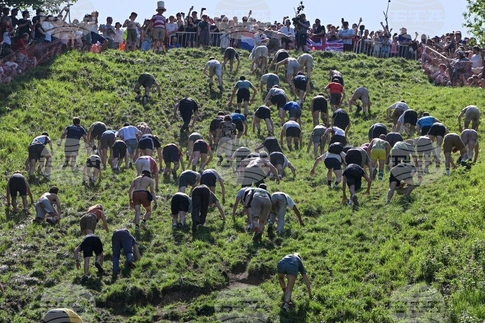 Britain Cheese Rolling