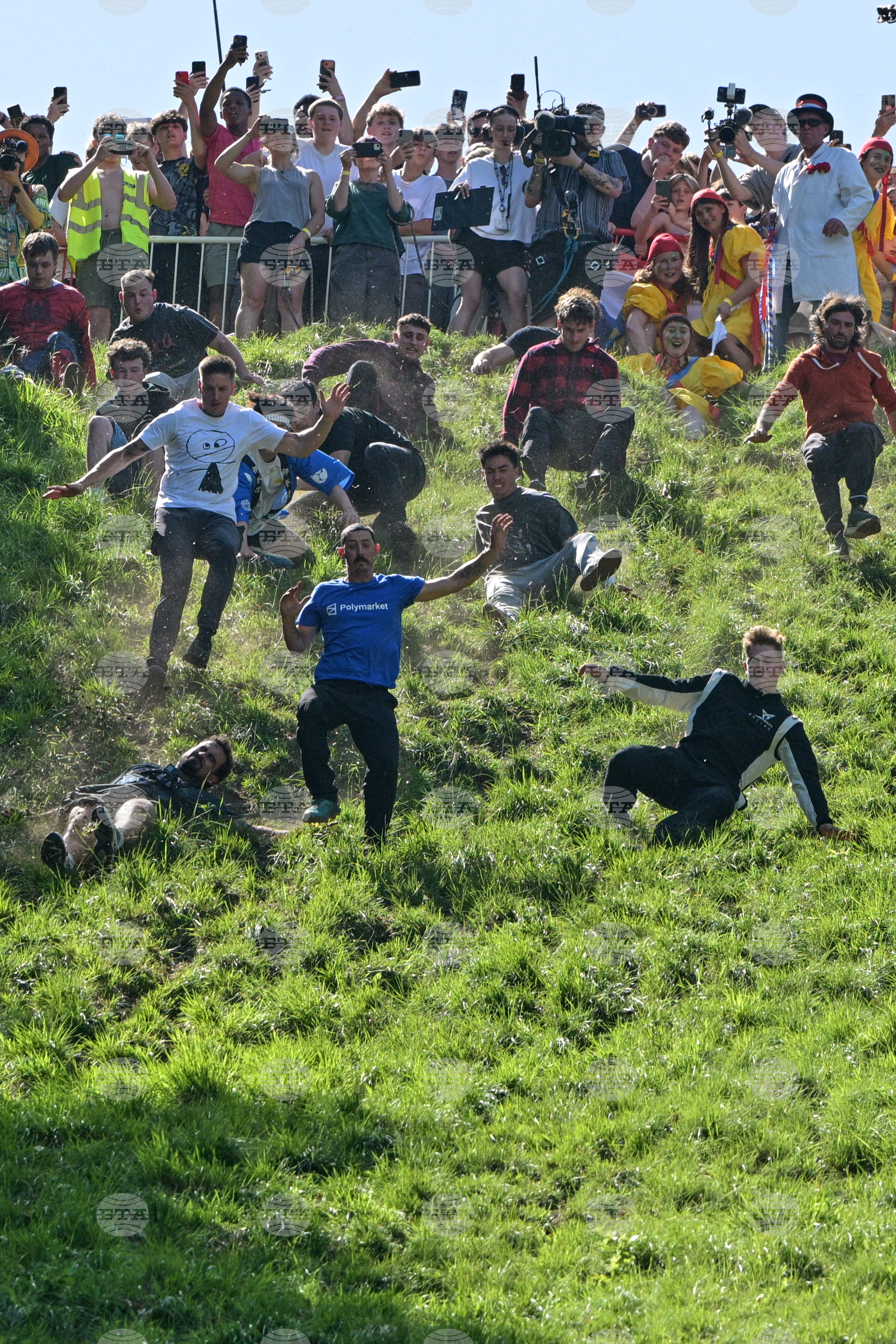 Britain Cheese Rolling