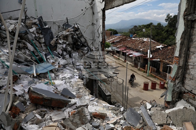 APTOPIX Colombia Election Violence