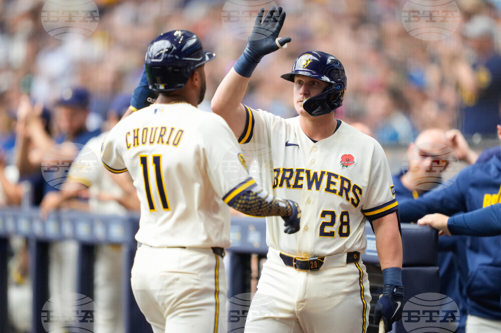 Cardinals Brewers Baseball