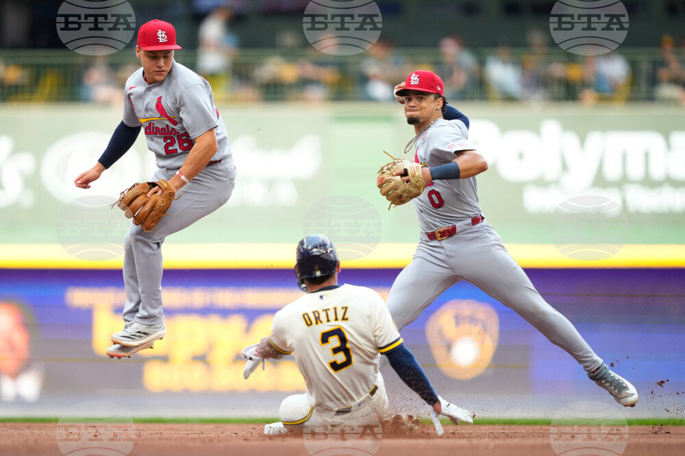 Cardinals Brewers Baseball