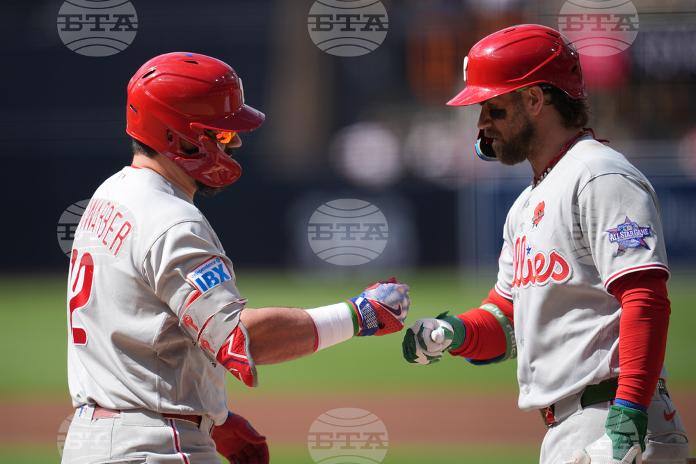 Phillies Padres Baseball