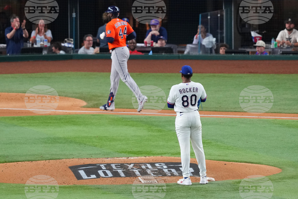 Astros Rangers Baseball