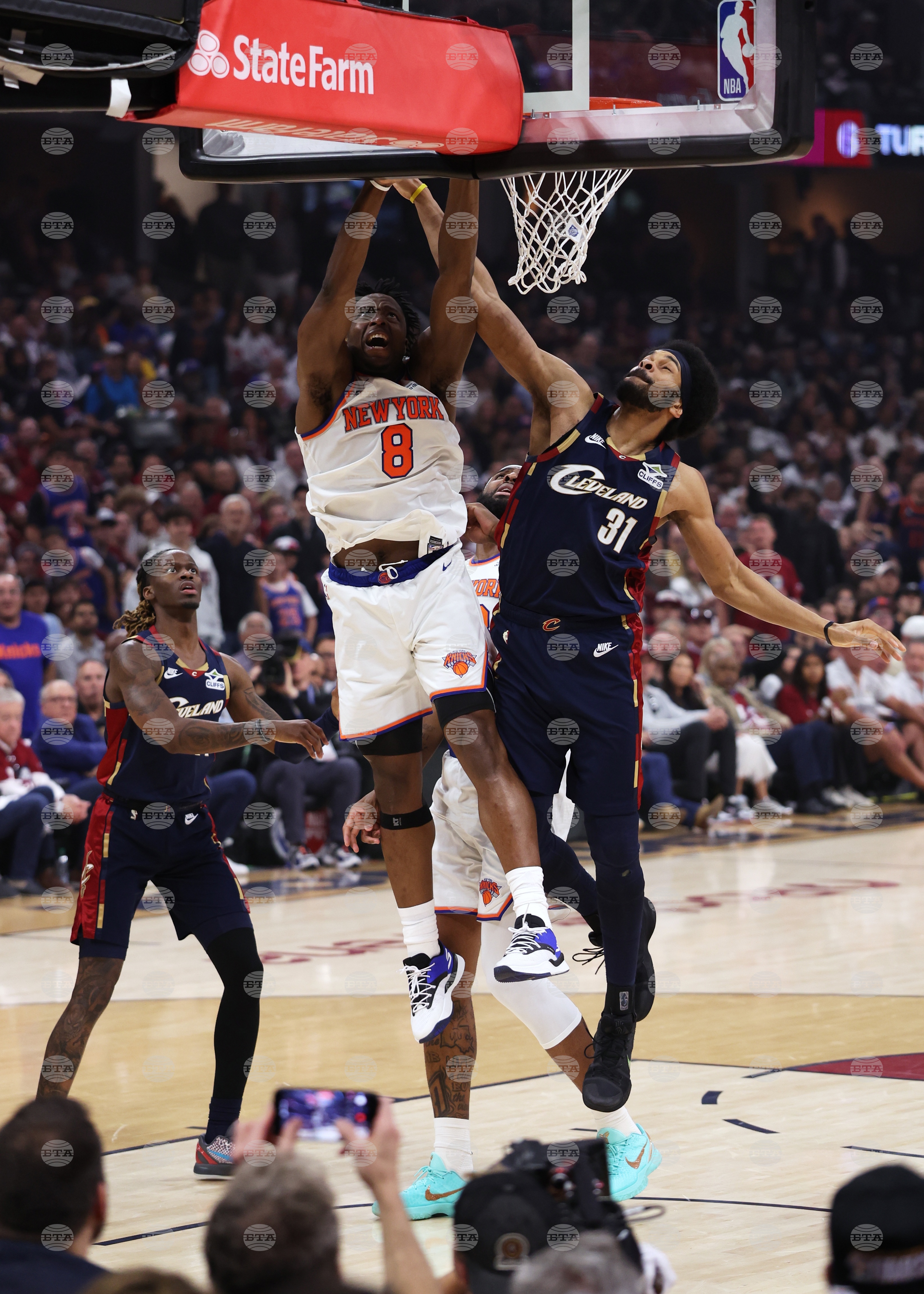 Knicks Cavaliers Basketball