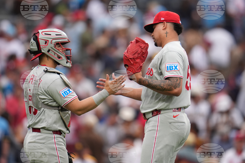 Phillies Padres Baseball