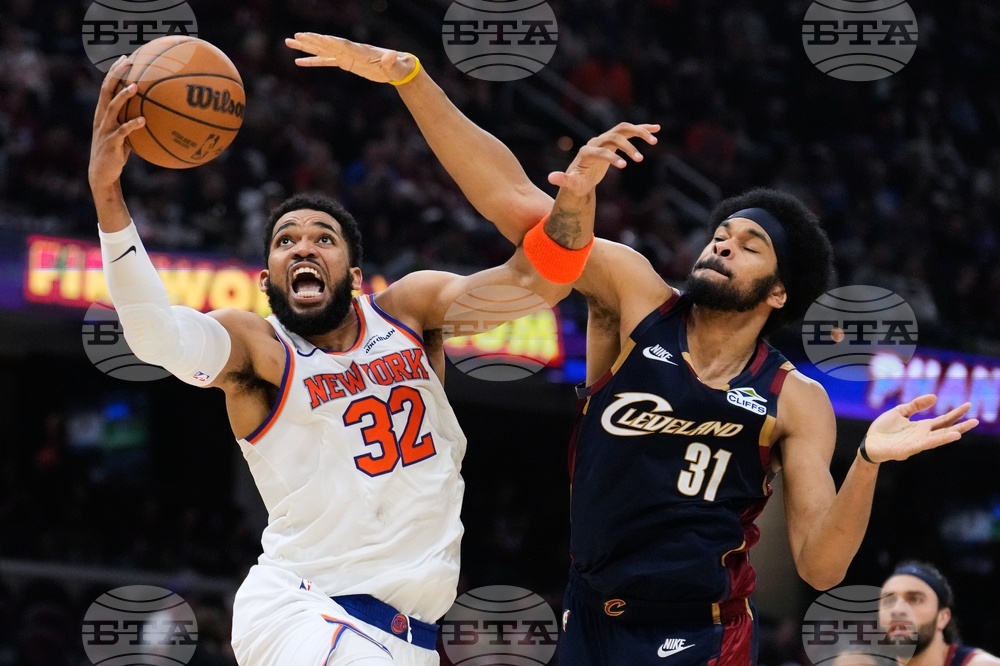 Knicks Cavaliers Basketball