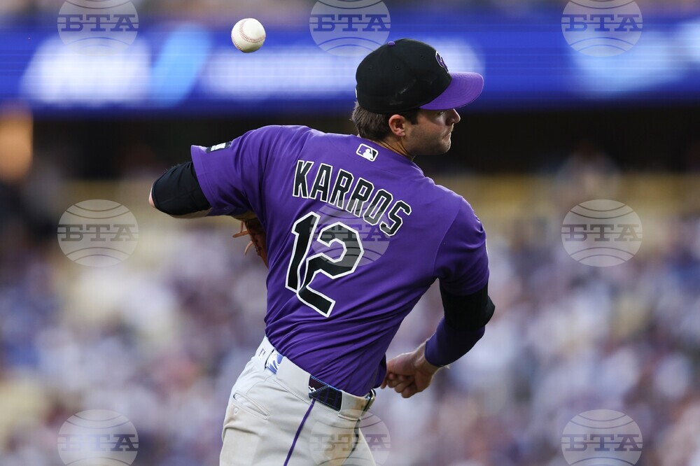 Rockies Dodgers Baseball