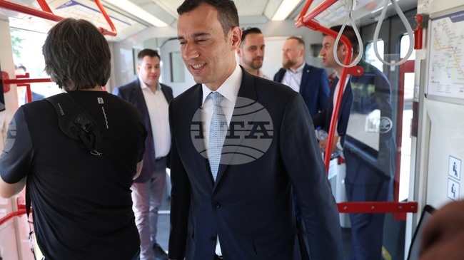 Sofia Introduces New Metro Trains, Plans More Stations