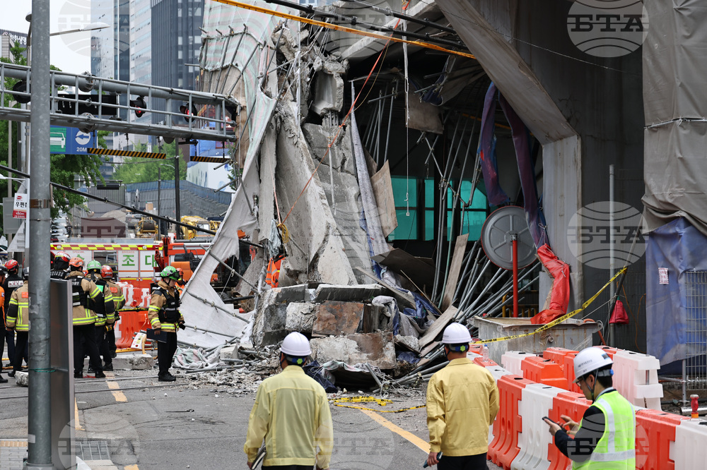 South Korea Overpass Collapse