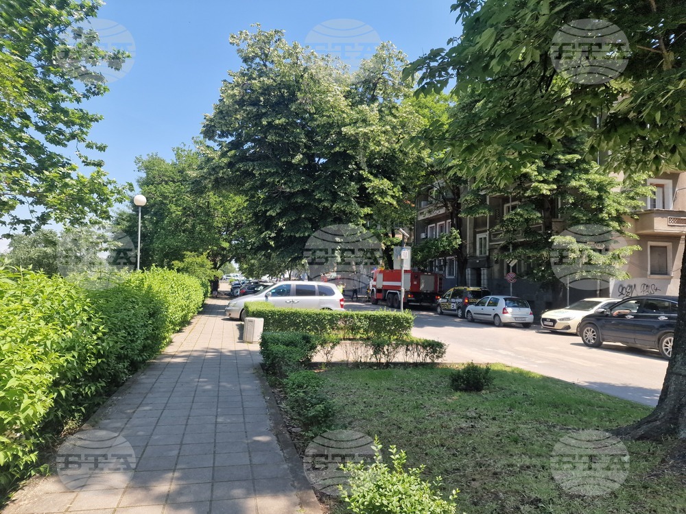 Пловдив - горящ автомобил 