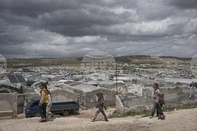 APTOPIX Syria Displaced al-Karama Camp