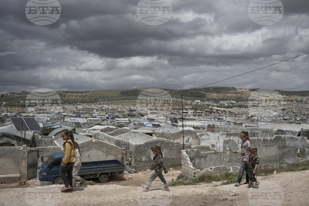 APTOPIX Syria Displaced al-Karama Camp
