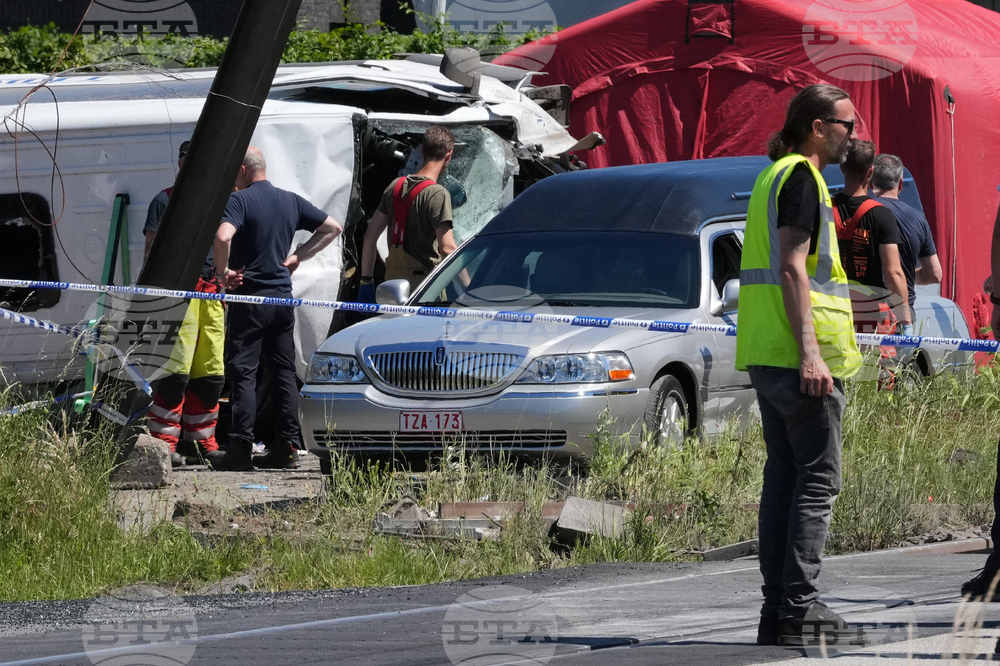 APTOPIX Belgium Train Collision