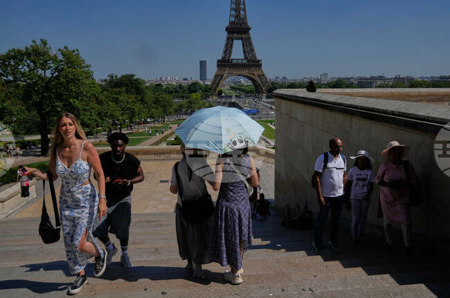 France Extreme Weather Heat