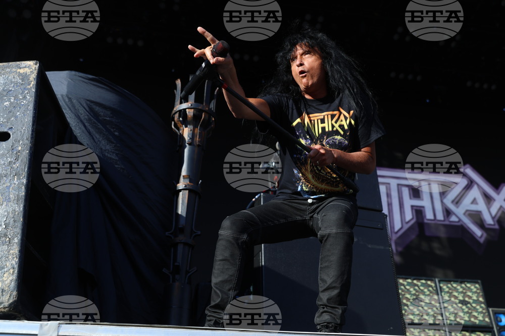 Национален стадион „Васил Левски" - група Anthrax - концерт