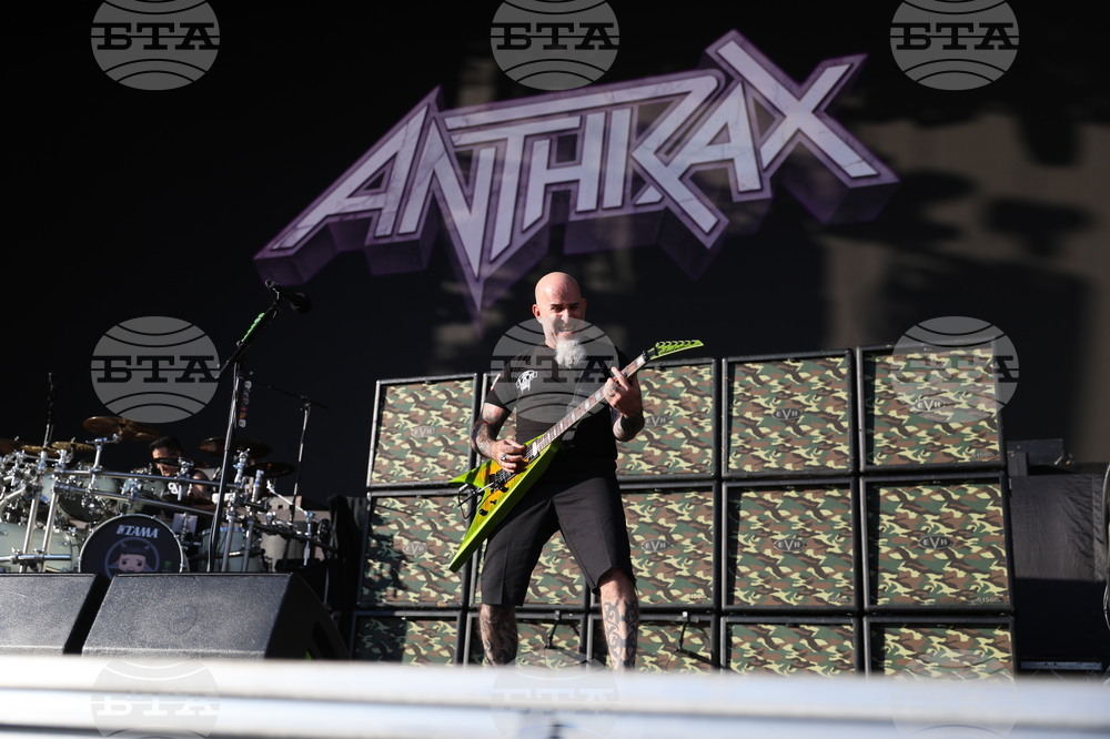 Национален стадион „Васил Левски" - група Anthrax - концерт