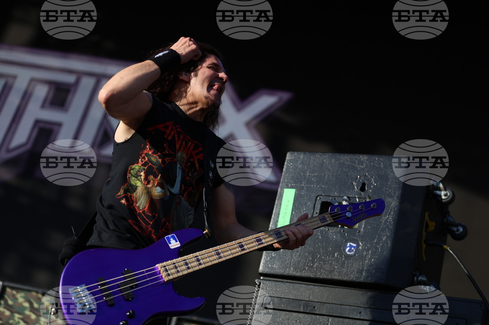 Национален стадион „Васил Левски" - група Anthrax - концерт