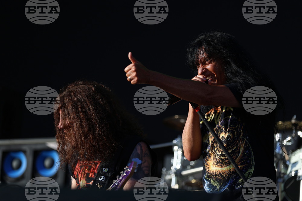 Национален стадион „Васил Левски" - група Anthrax - концерт