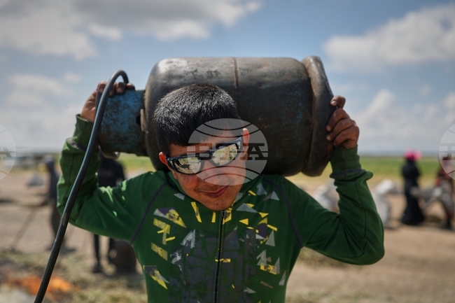 APTOPIX Syria Freekeh