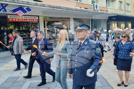Шумен - факелно шествие - 150 години от Априлското въстание и от гибелта на Панайот Волов
