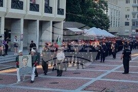 Шумен - факелно шествие - 150 години от Априлското въстание и от гибелта на Панайот Волов