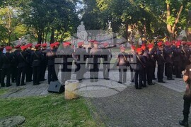 Шумен - факелно шествие - 150 години от Априлското въстание и от гибелта на Панайот Волов