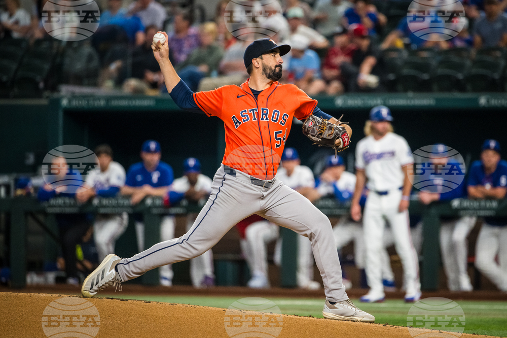 Astros Rangers Baseball