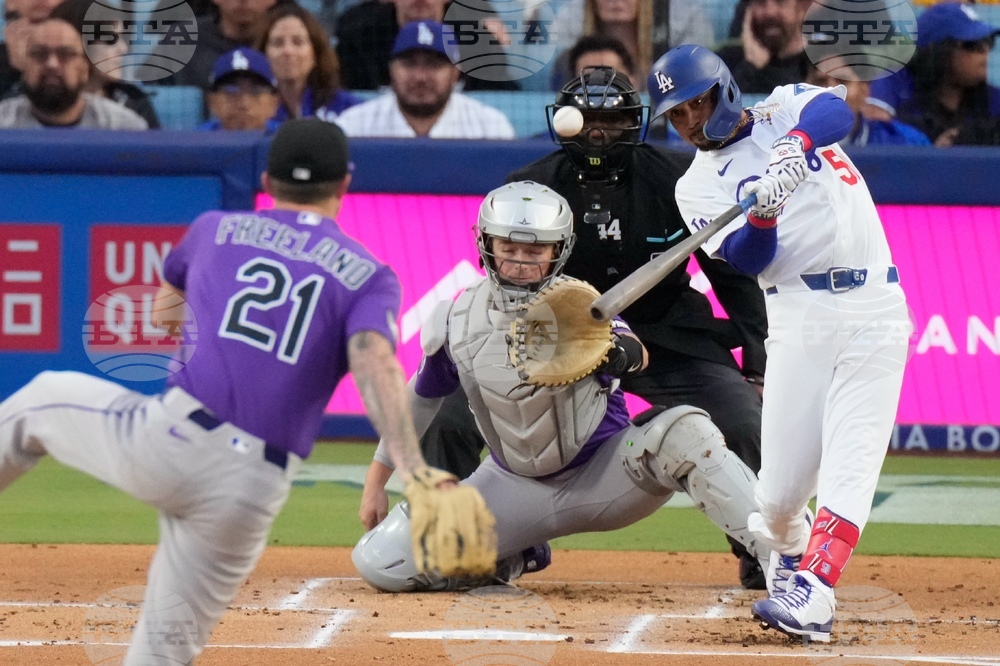 Rockies Dodgers Baseball