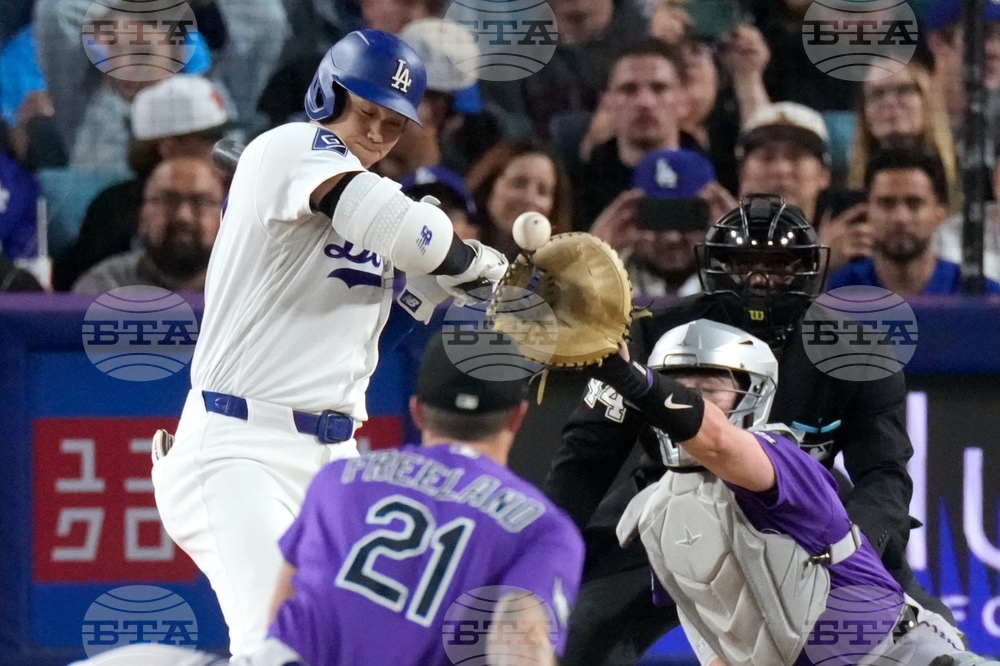 Rockies Dodgers Baseball