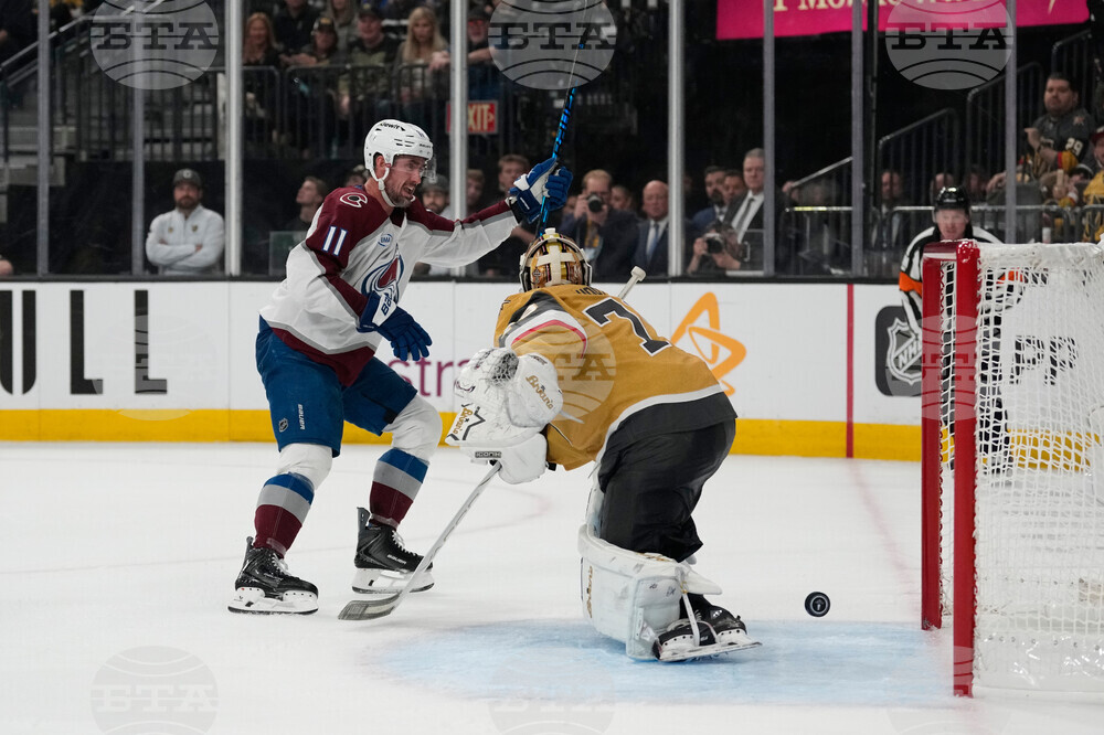 Avalanche Golden Knights Hockey