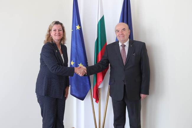 МВнР: Министър Милков прие заместник-върховния комисар на ООН за бежанците Кели Клементс