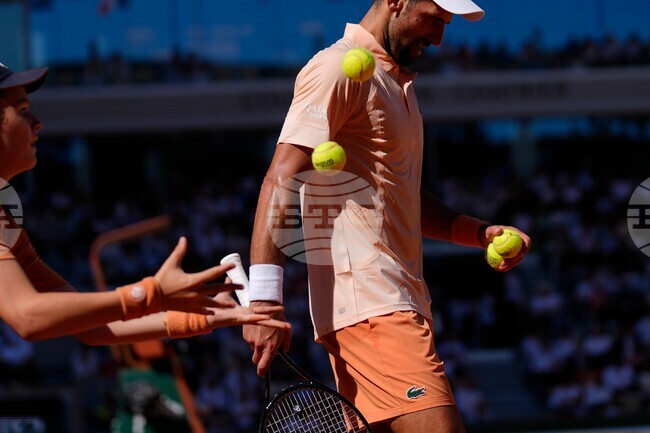 APTOPIX French Open Clay