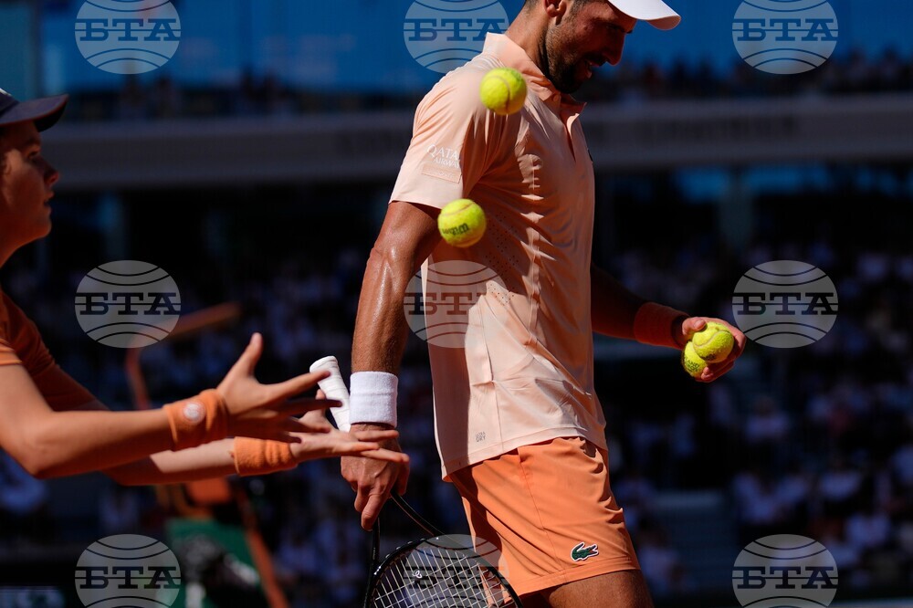 APTOPIX French Open Tennis