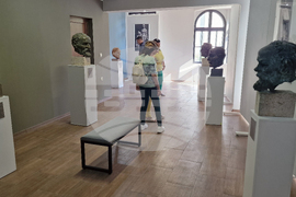 Шумен - откриване на изложба - 100 години от рождението на Слави Дончев