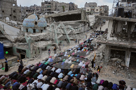 APTOPIX Israel Palestinians Eid al-Adha