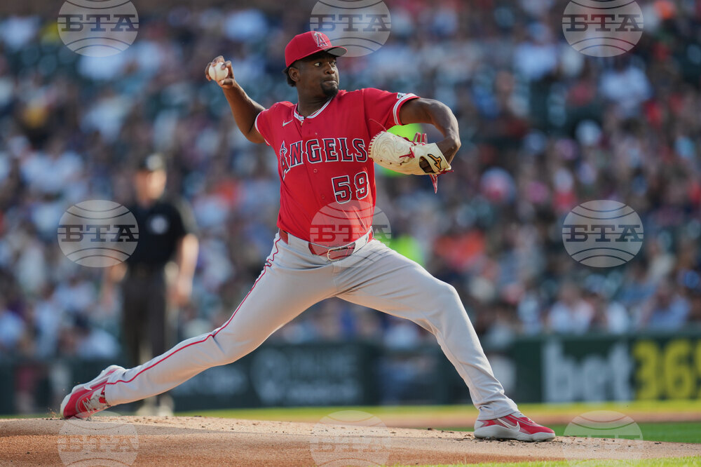 Angels Tigers Baseball