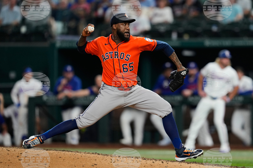 Astros Rangers Baseball